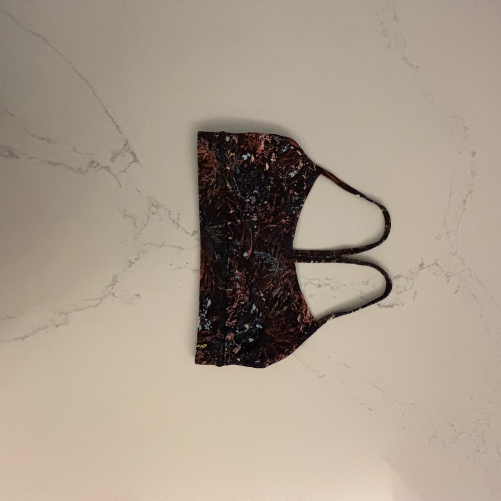 Lululemon Athletica Multicolor Patterned Bralette